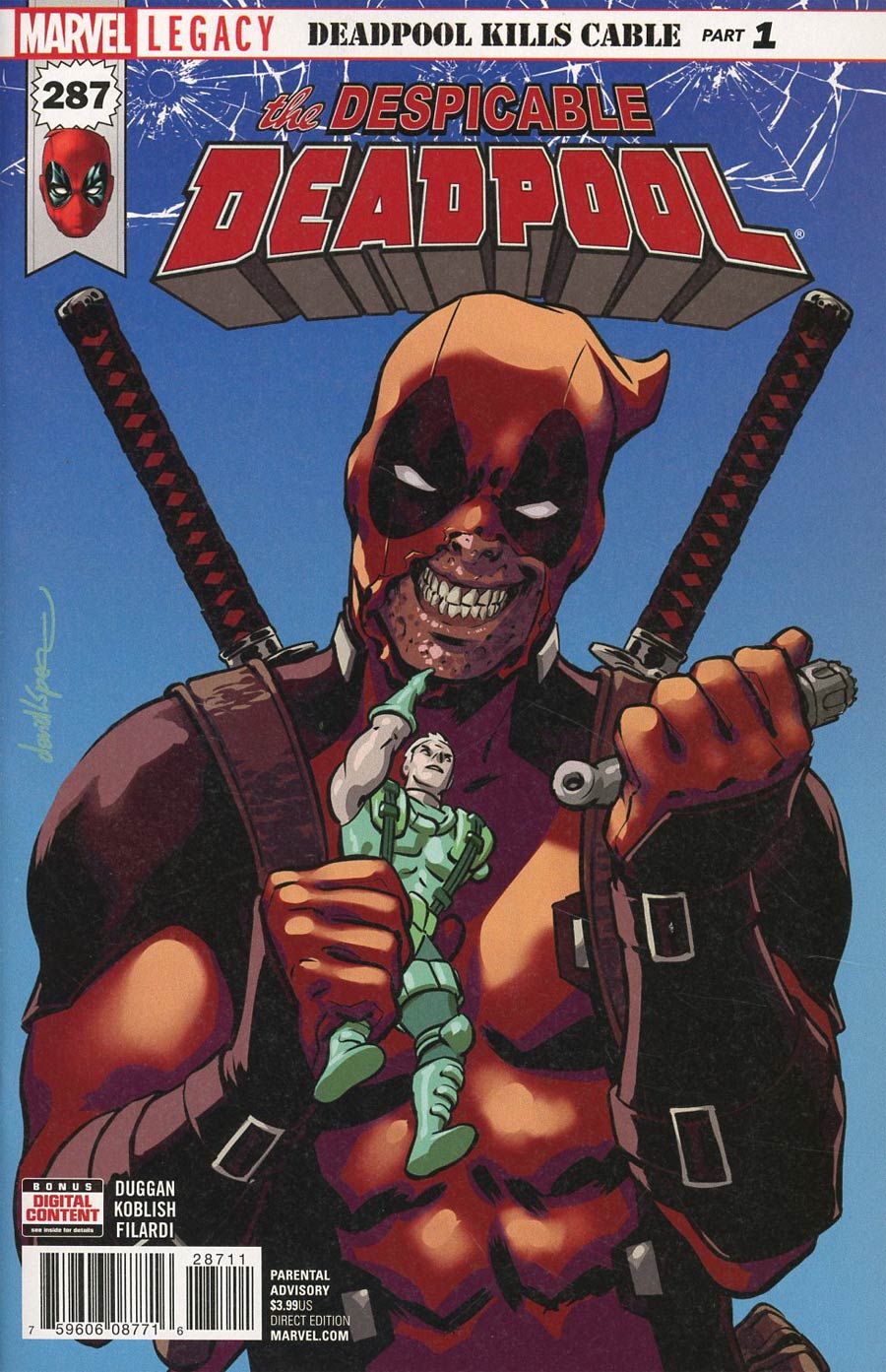Despicable Deadpool #287 Comic