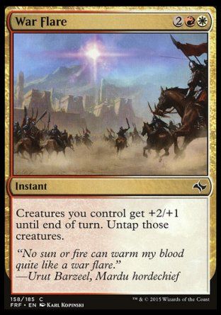 War Flare (Fate Reforged) Trading Card