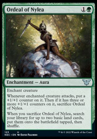 Ordeal of Nylea (Kamigawa Neon Dynasty Commander Decks) Trading Card