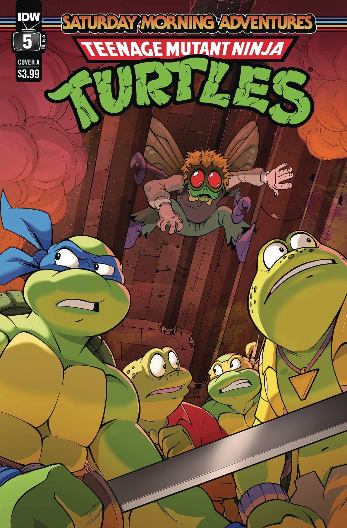 Teenage Mutant Ninja Turtles: Saturday Morning Adventures #5 Comic