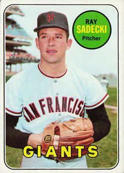 Ray Sadecki 1969 Topps #125 Sports Card