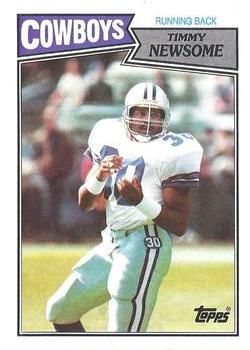 Timmy Newsome 1987 Topps #265 Sports Card