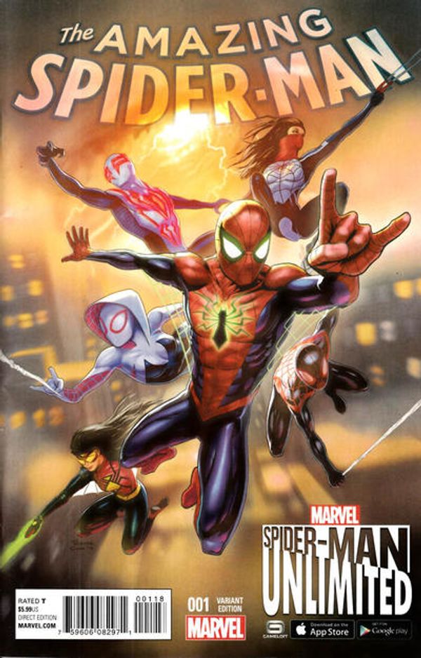 Amazing Spider-man #1 (Cook Variant Cover)