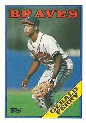Gerald Perry 1988 Topps #39
