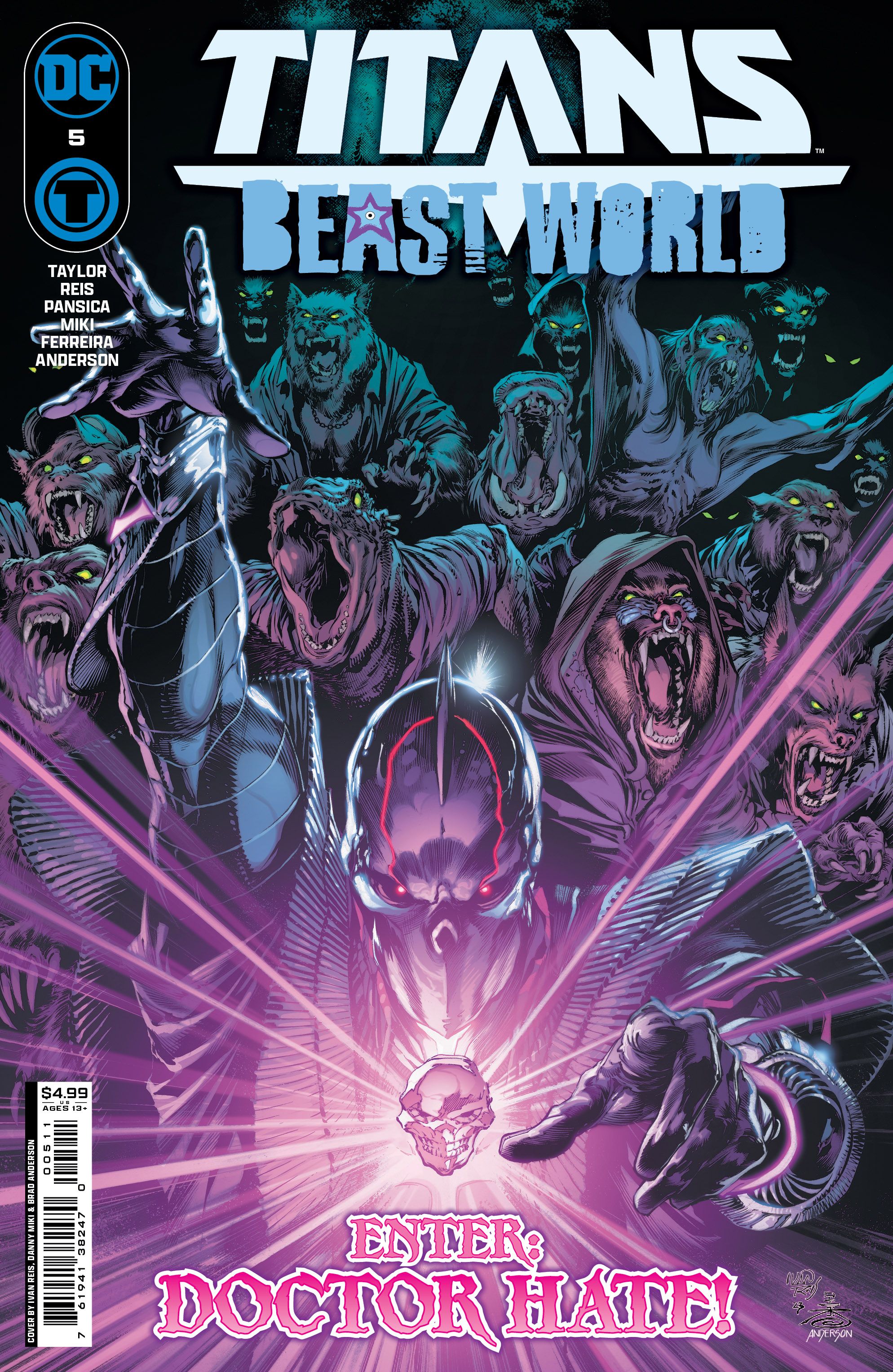 Titans: Beast World #5 Comic