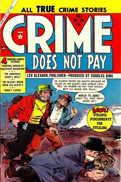 Crime Does Not Pay #136 Comic