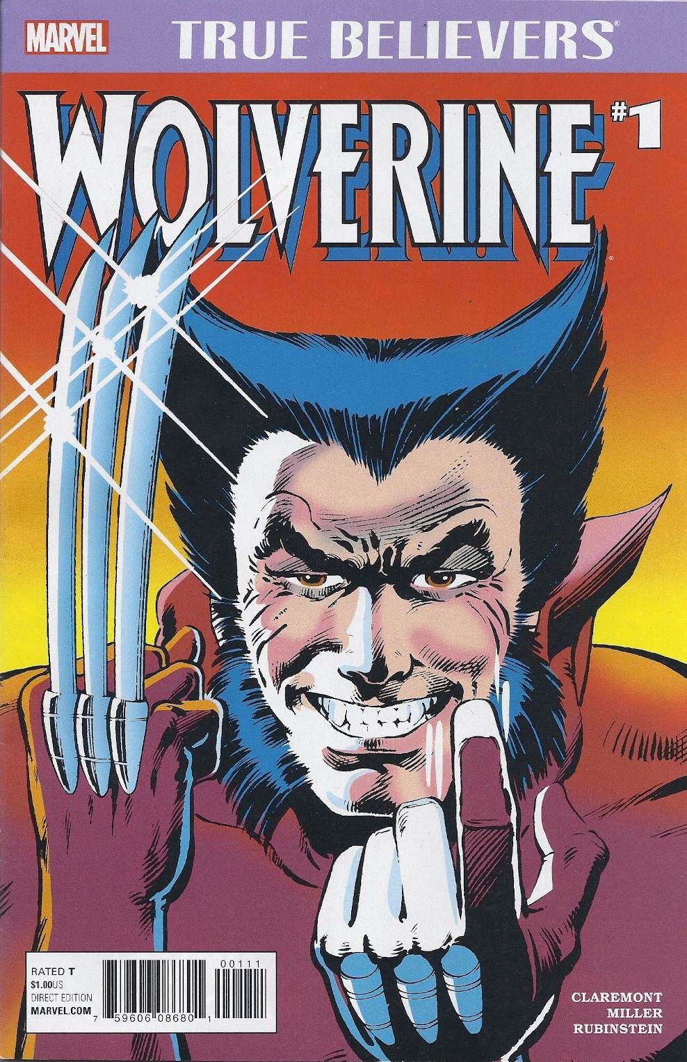True Believers: Wolverine #1 Comic