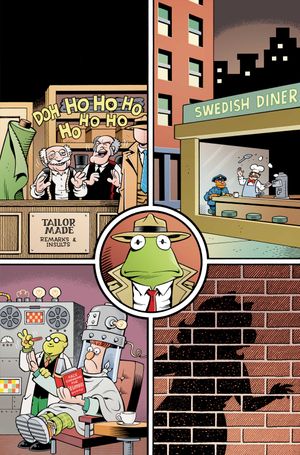 Muppets Noir #2 (Cvr G Inc 1:25 Roger Langridge Virgin Variant)