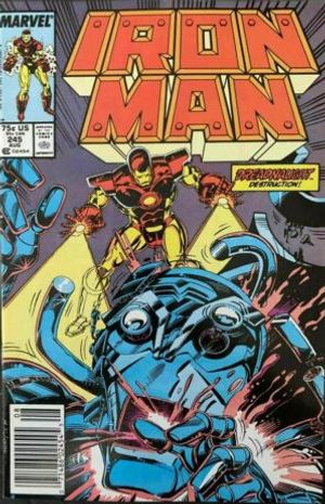 Iron Man #245 (Newsstand Edition)