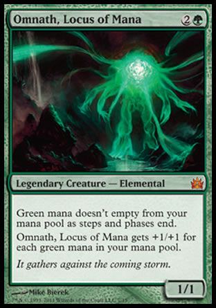 Omnath, Locus of Mana (From the Vault : Legends) Trading Card