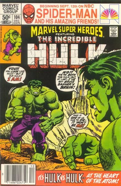 Marvel Super-Heroes #104 Comic