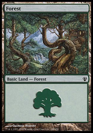 Forest (Archenemy - decks) Trading Card