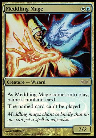 Meddling Mage (Judge Gift Promos) Trading Card