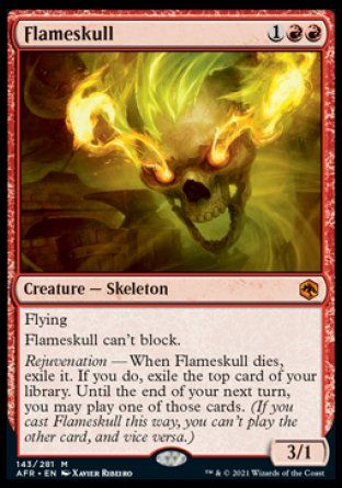 Flameskull (Dungeons & Dragons: Adventures in the Forgotten Realms) Trading Card