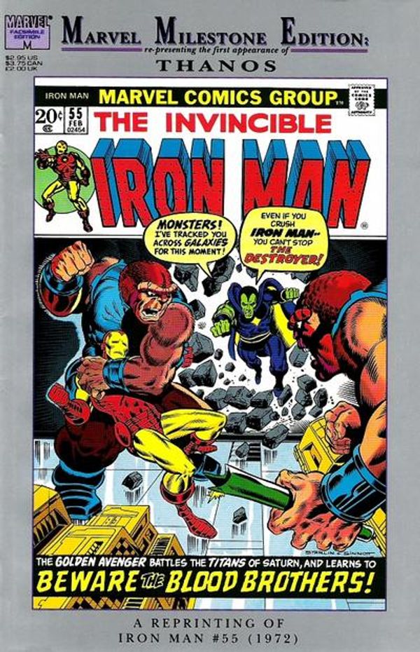 Marvel Milestone Edition #Iron Man (55)