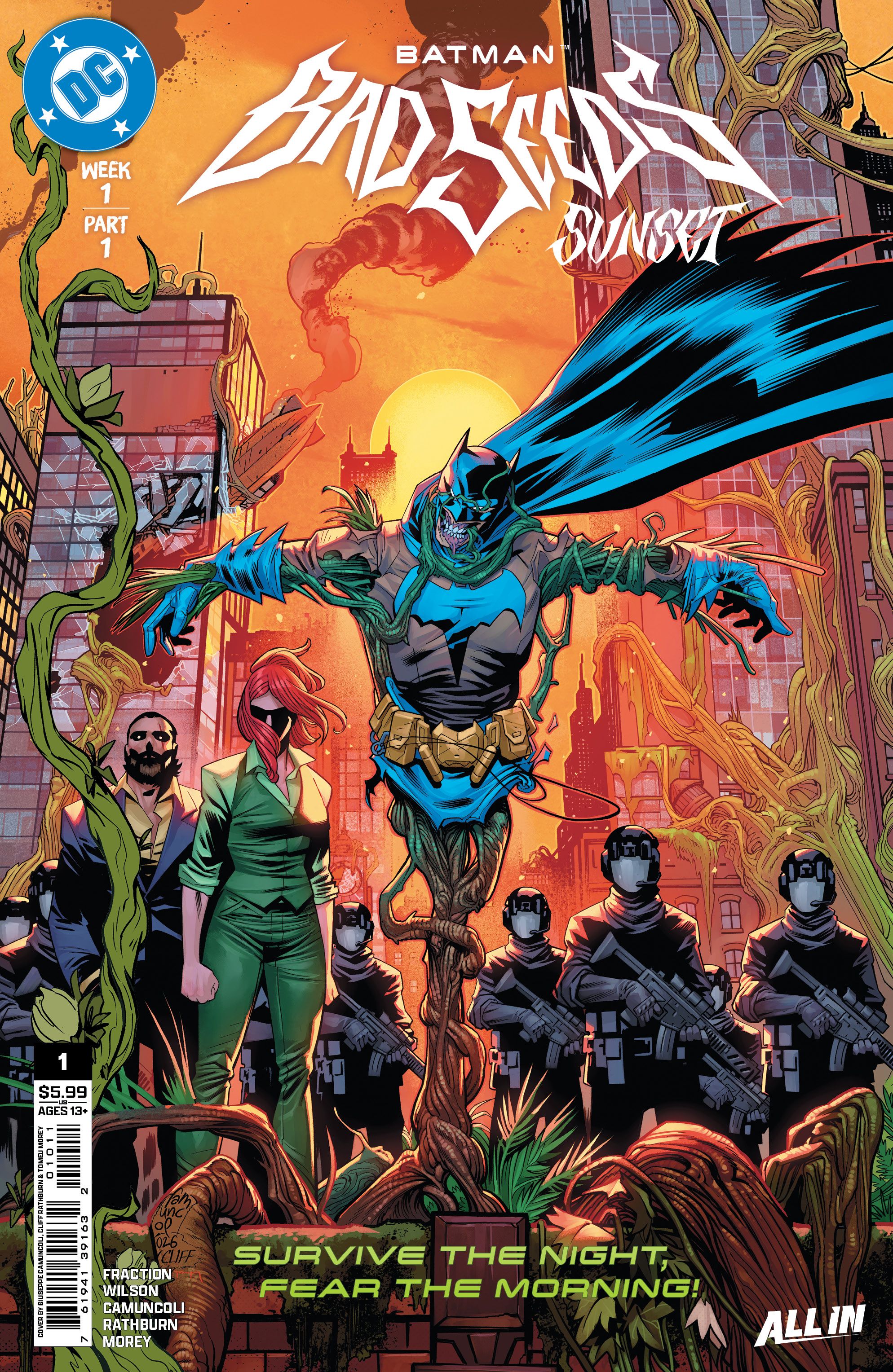 Batman Bad Seeds Sunset #1 Comic