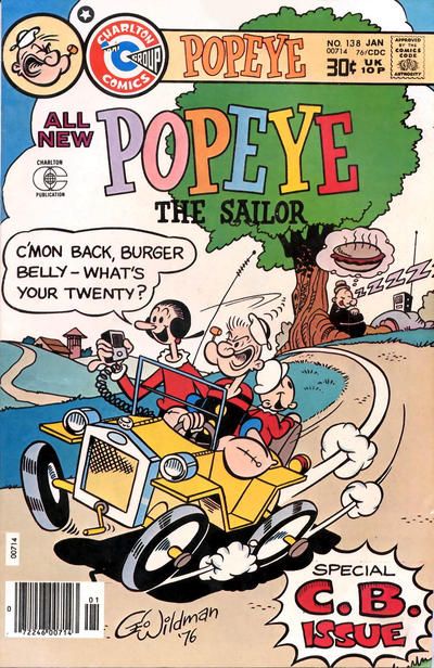 Popeye #138 Comic