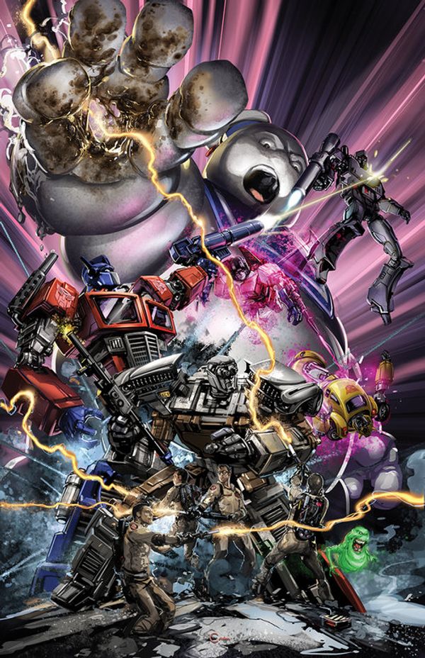 Transformers/Ghostbusters #1 (Scorpion Comics ""Virgin"" Edition)