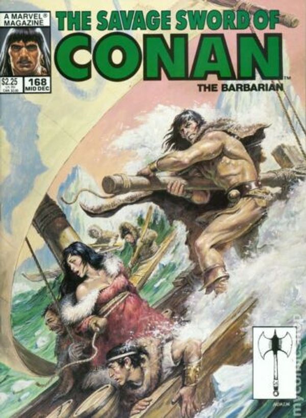 The Savage Sword of Conan #168