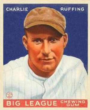 Red Ruffing 1933 Goudey (R319) #56