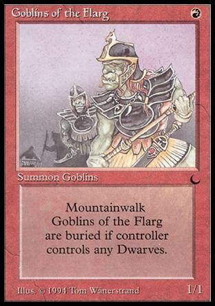 Goblins of the Flarg (The Dark) Trading Card