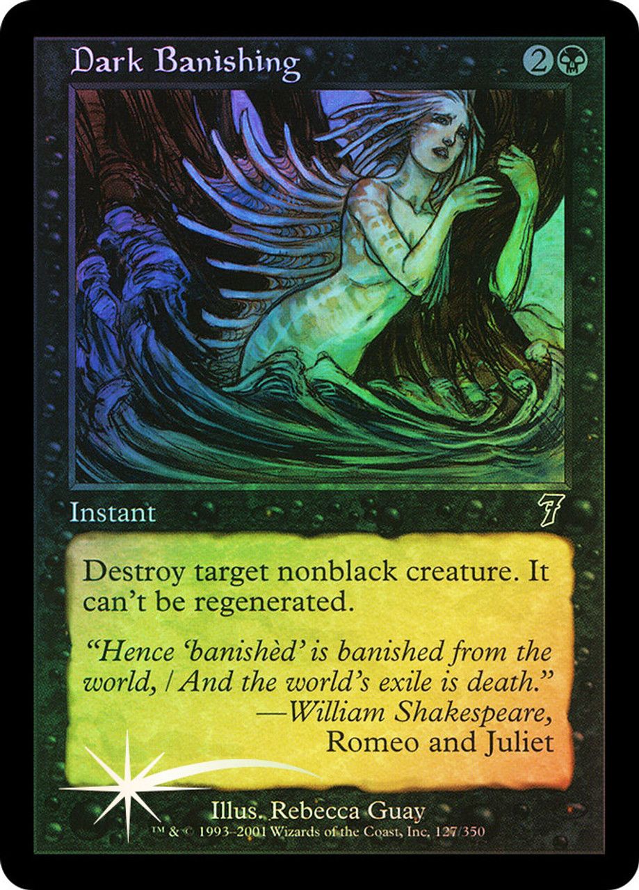 Dark Banishing (7th Edition - Foil) Trading Card