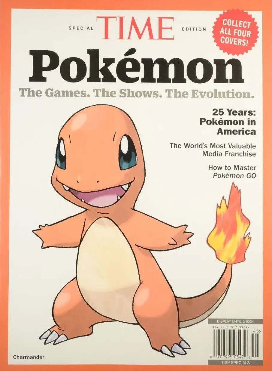 Time Special Edition: Pokemon #nn (Charmander Cover) Magazine