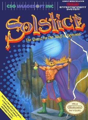 Solstice: The Quest for the Staff of Demnos Video Game