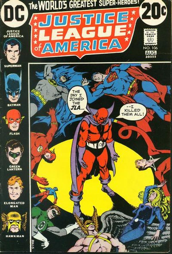 Justice League of America #106