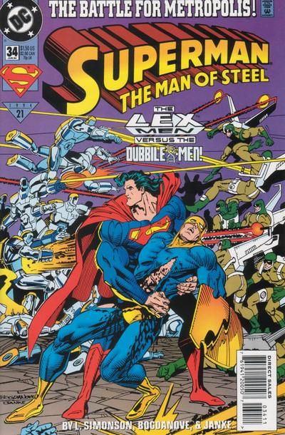 Superman: The Man of Steel #34 Comic