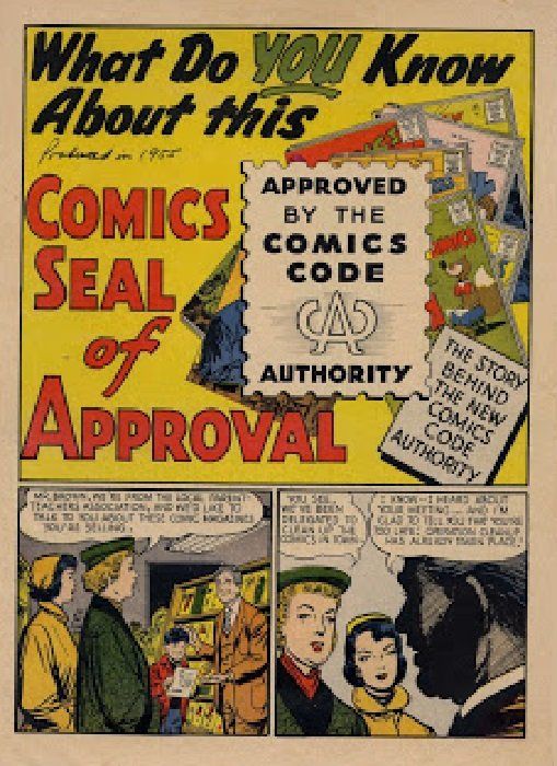What Do You Know About This Comics Seal of Approval #nn Comic