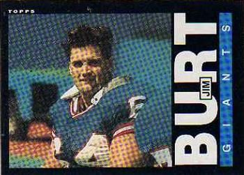 Jim Burt 1985 Topps #112 Sports Card