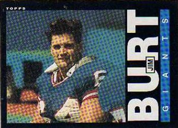 Jim Burt 1985 Topps #112