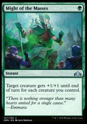 Might of the Masses (Guilds of Ravnica)