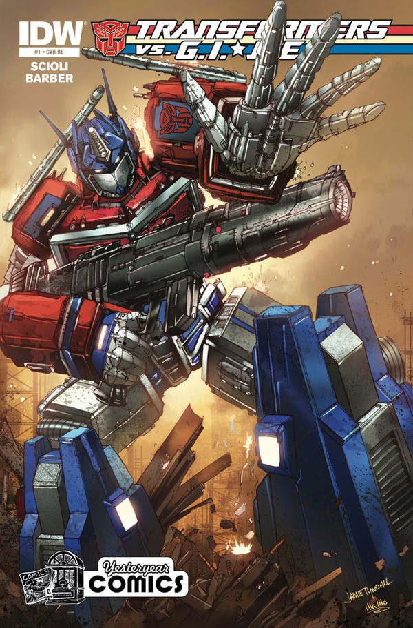 Transformers Vs G.I. Joe #1 (Yesteryear Comics Edition)