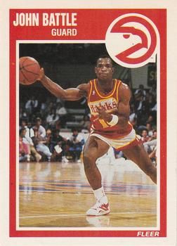 1989 Fleer Basketball Sports Card
