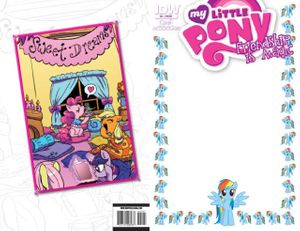 My Little Pony Friendship Is Magic #5 (Retailer Exclusive - Jetpack Comics & Larry's Comics Blank Cover)