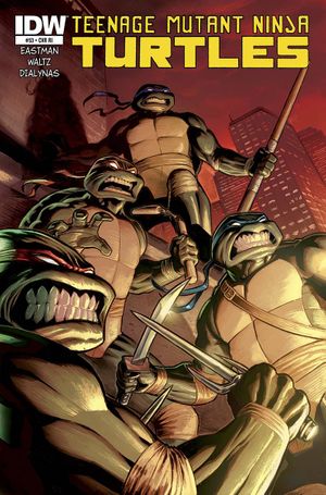 Teenage Mutant Ninja Turtles #53 (10 Copy Cover)