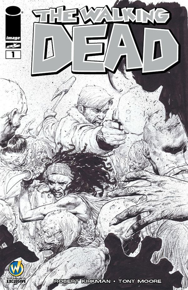 The Walking Dead #1 (Wizard World Nashville Sketch Edition)