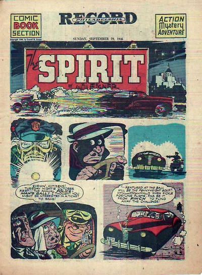 Spirit Section #9/29/1946 Comic