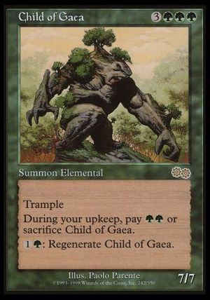 Child of Gaea (Urza's Saga)