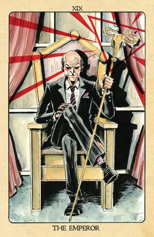 Minor Arcana #19 (Cover D 1:10 Jeff Lemire Tarot Virgin Variant)