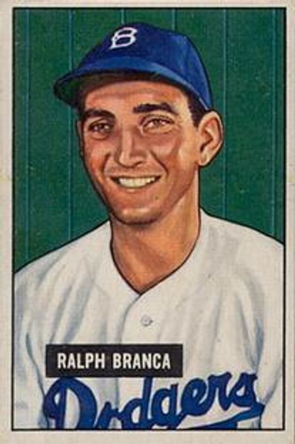 Ralph Branca 1951 Bowman #56