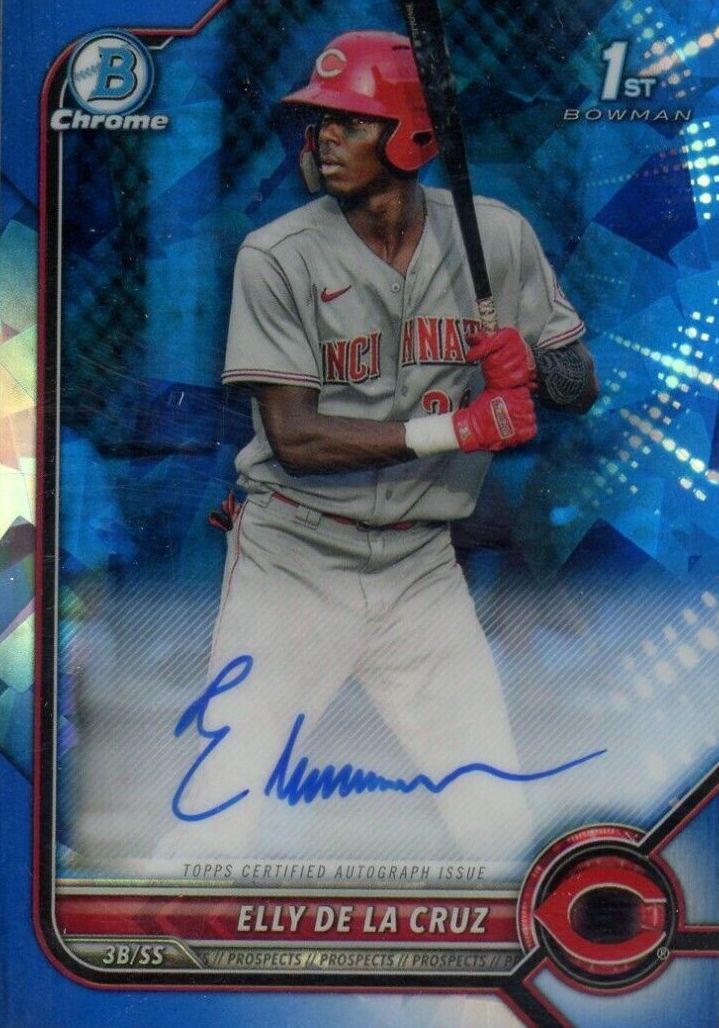 2021 Bowman & Prospects Cincinnati Reds Baseball Cards Team Set