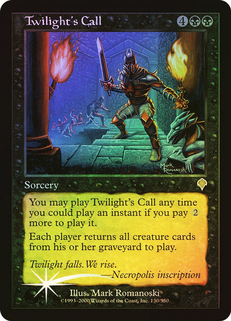 Twilight's Call (Invasion - Foil) Trading Card