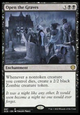 Open the Graves (Starter Commander Decks) Trading Card