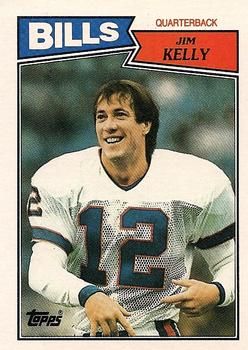 Jim Kelly 1987 Topps #362 Sports Card