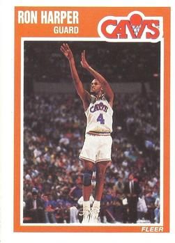 Ron Harper 1989 Fleer #27 Sports Card