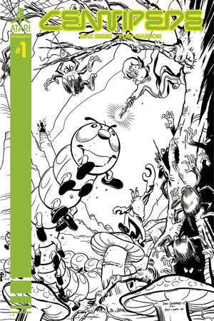 Centipede #1 (Cover G 40 Copy Schkade B&w In)