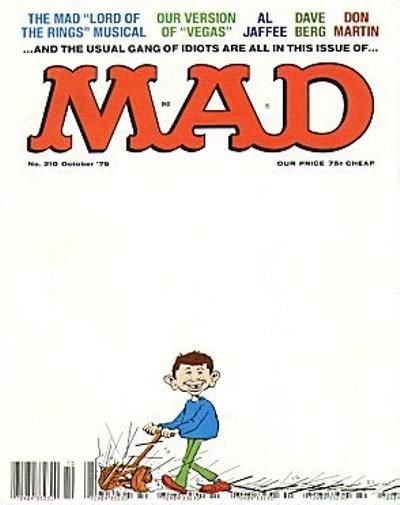 Mad #210 Comic